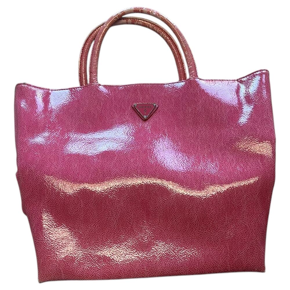 Guess Handbag Pink Barbiecore Classic Everyday Bag Womens Purse